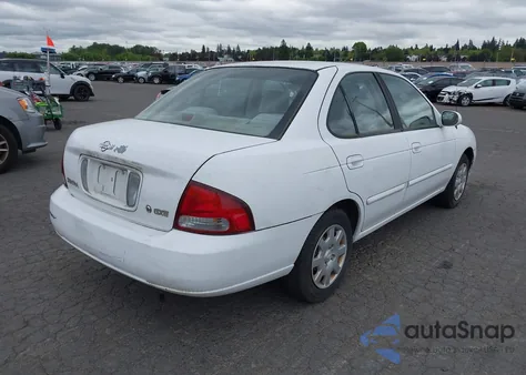 2002 Nissan Sentra Gxe z USA, uszkodzony, nr VIN 3N1CB51D62L584080